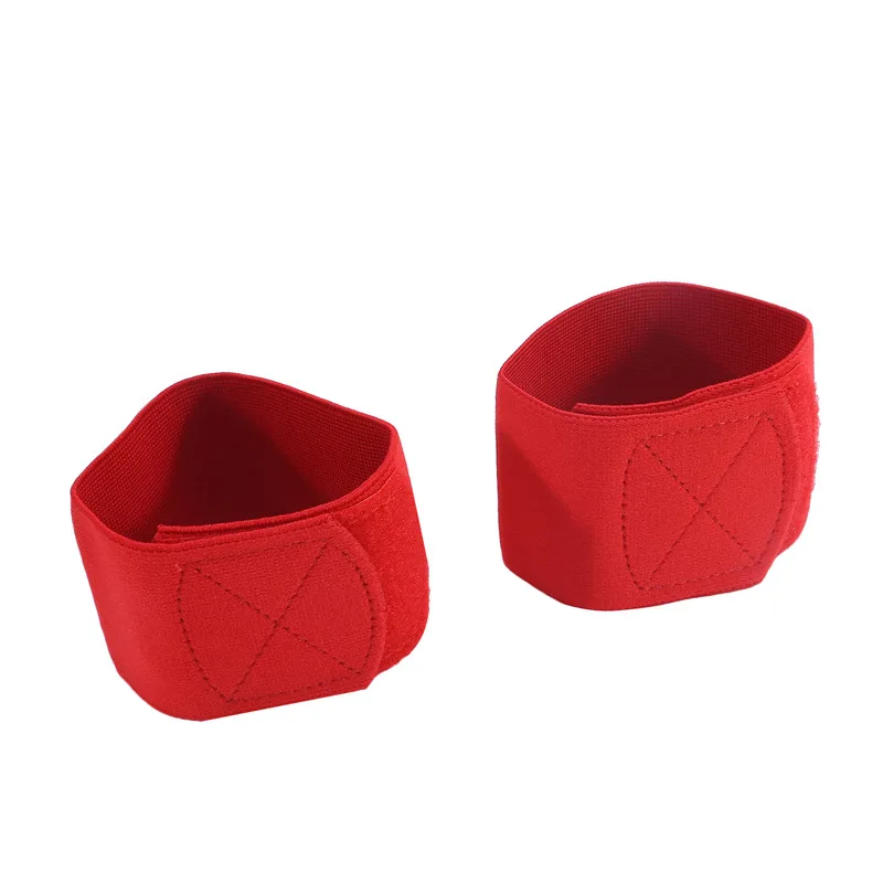2/4Pcs Einstellbare Elastische Schienbeinschutz Feste Bandage Band Verschluss Schienbeinschutz Befestigungs Strap Für Fußball Fußball Radfahren bein Schienbein Pad – Detail 13