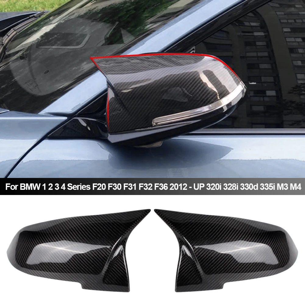 

Чехол для бокового зеркала заднего вида BMW 1 2 3 4 X Series F20 F21 F22 F23 F30 F32 F36 X1 E84 F87 M2 аксессуары с узором из углеродного волокна