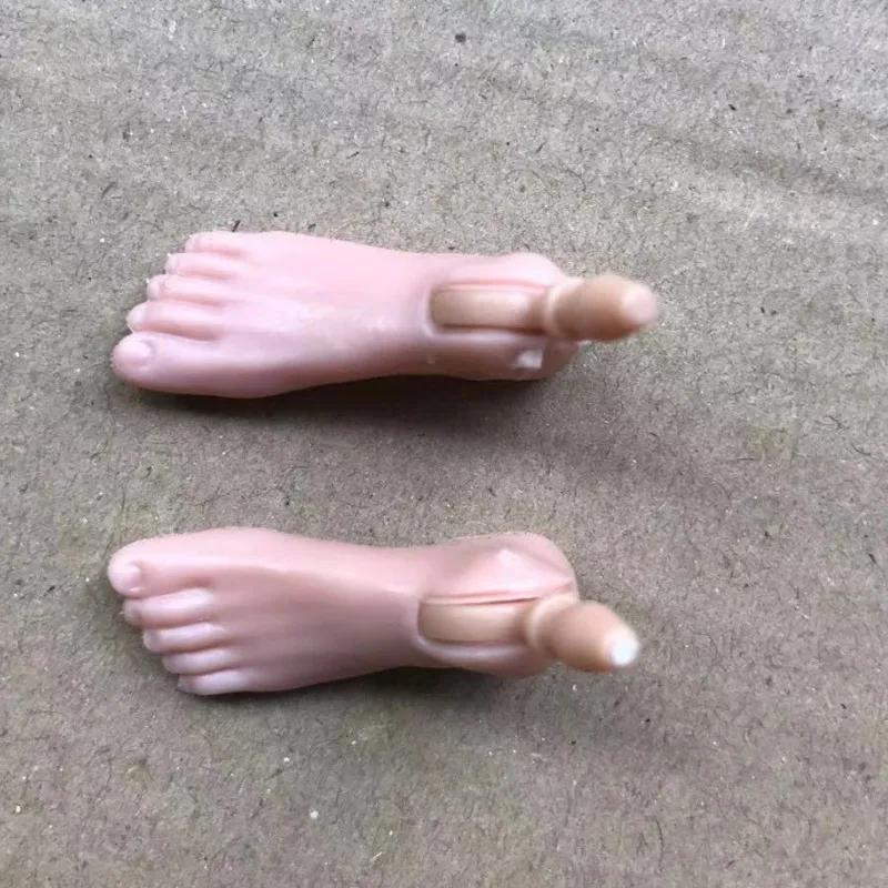 MENGF Doll Hands Feet 1/6 Doll Parts Super White Coffee Brown Doll Accessories DIY Dressing Doll Decors 4 Gesture Hands Parts