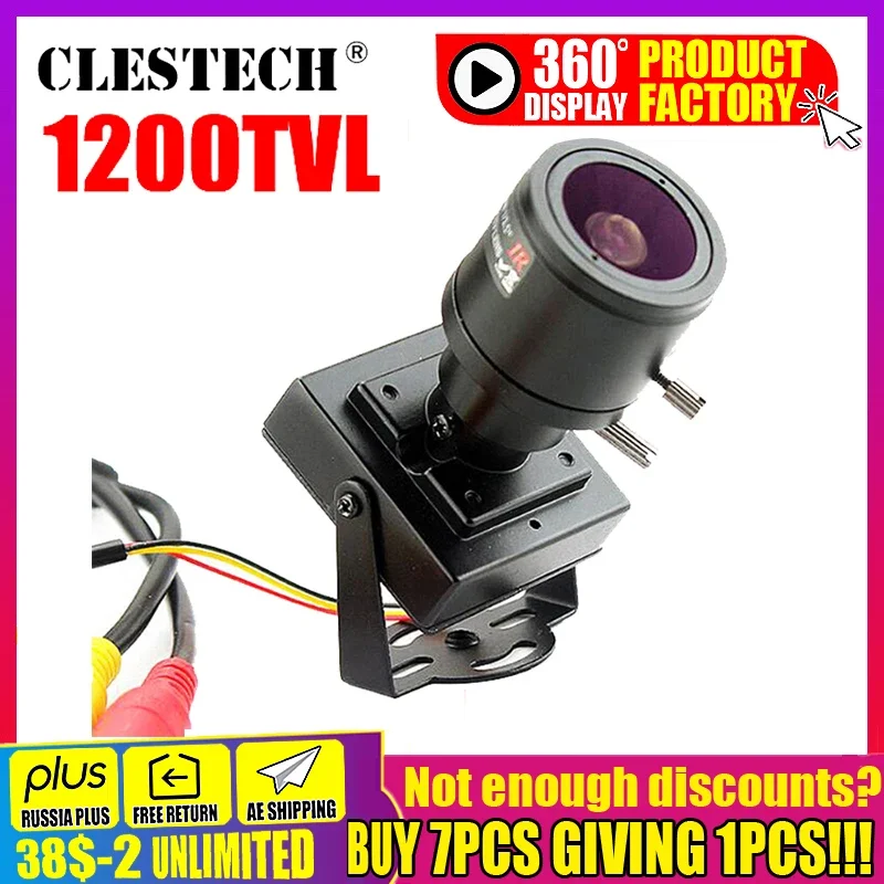 New Product Mini Manual focusing 2.8m-12mm 1200TVL Djustable Lens Color Video HD CCTV Security Surveillance Zoom Camera Metal redeagle mini industrial hd 3mp 6mm 2 8 12mm varifocal zoom 30fps mjpg uvc high speed 4mp usb webcam 2k pc web video camera