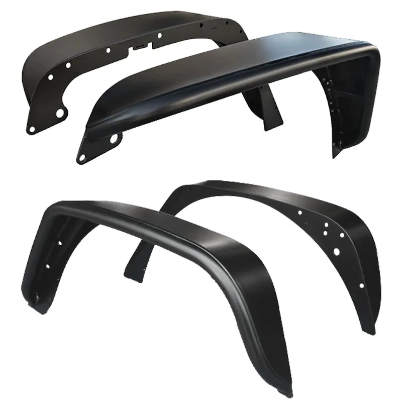 Poison Spyder Standard Width Steel Fender Flares for Jeep Wrangler JK 07-18