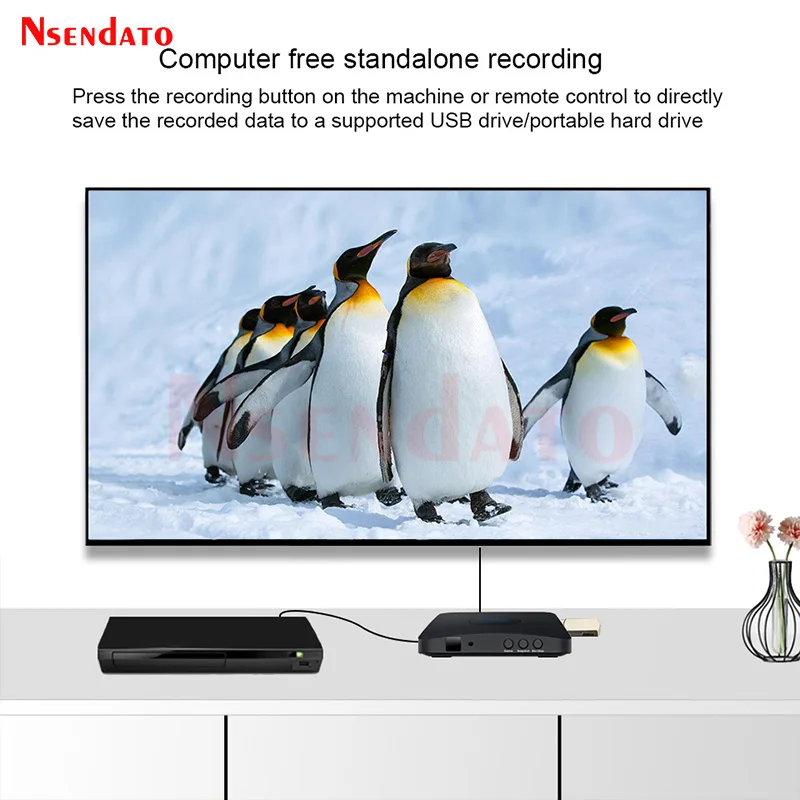 1080p HDMI Video Capture Card Recorder Box Device StandAlone Camera HDMI VGA YPbPr Analog VHS RCA Video Capture Card For PS4 TV