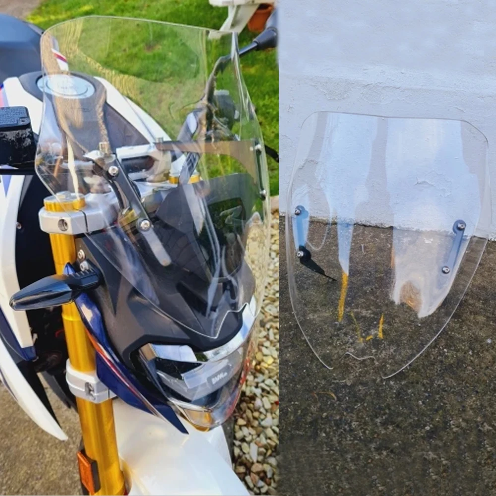 

For BMW G 310R 2016 2017 2018 2019 2020 2021 2022 2023 G310R Windscreen Motorcycle Accessories Windshield Fairing Screen Bracket