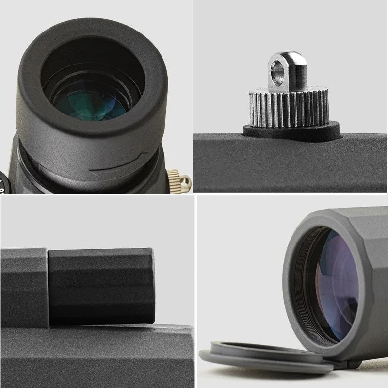 Celestron 야외 캠핑용 단안 천체 망원경, 장거리 방수, 패션 디자인, 지붕 프리즘 광학 렌즈, 10X42