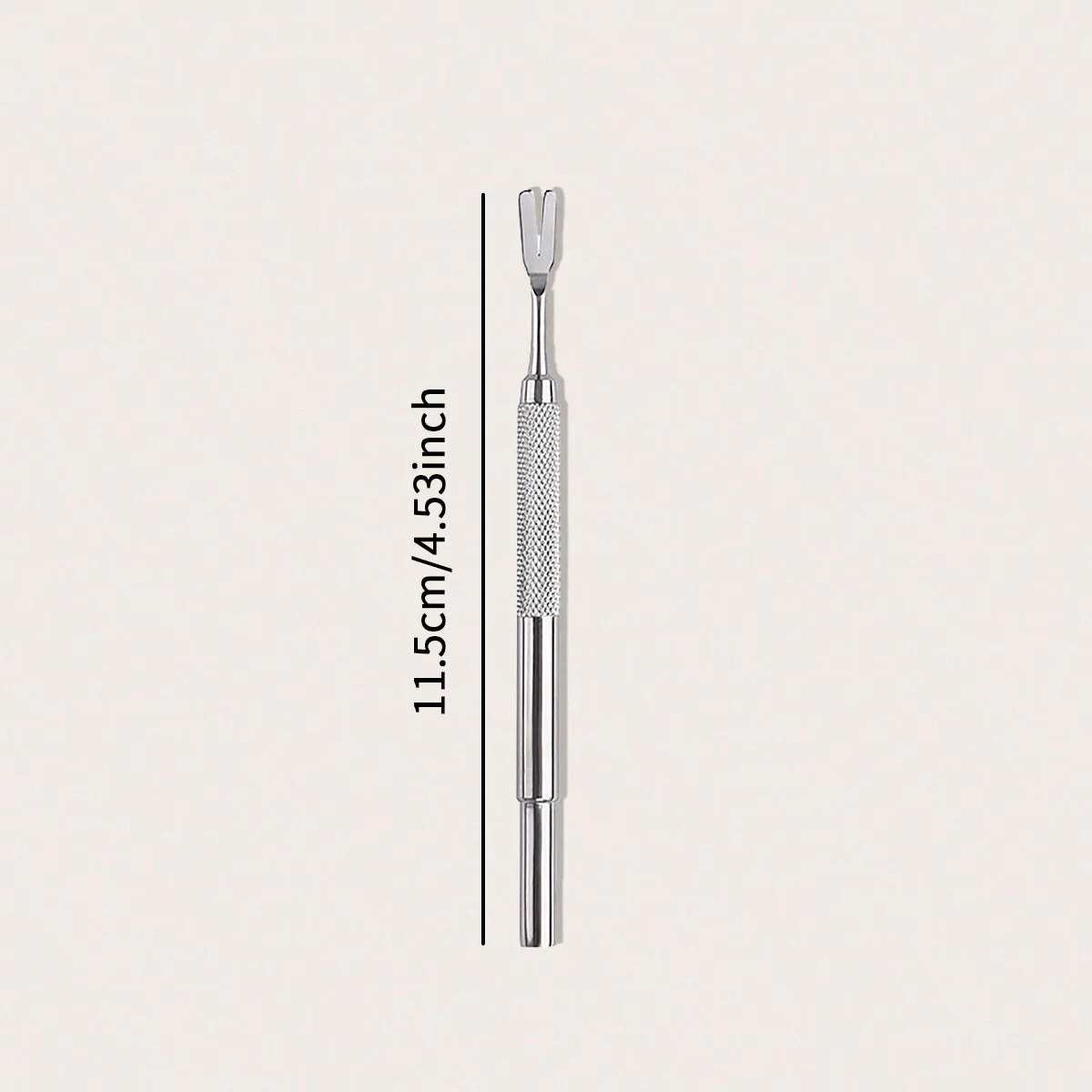 1pc-Stainless steel tick fork removal tool - effective pet flea and tick removal tweezers for dog care and cleaning 5