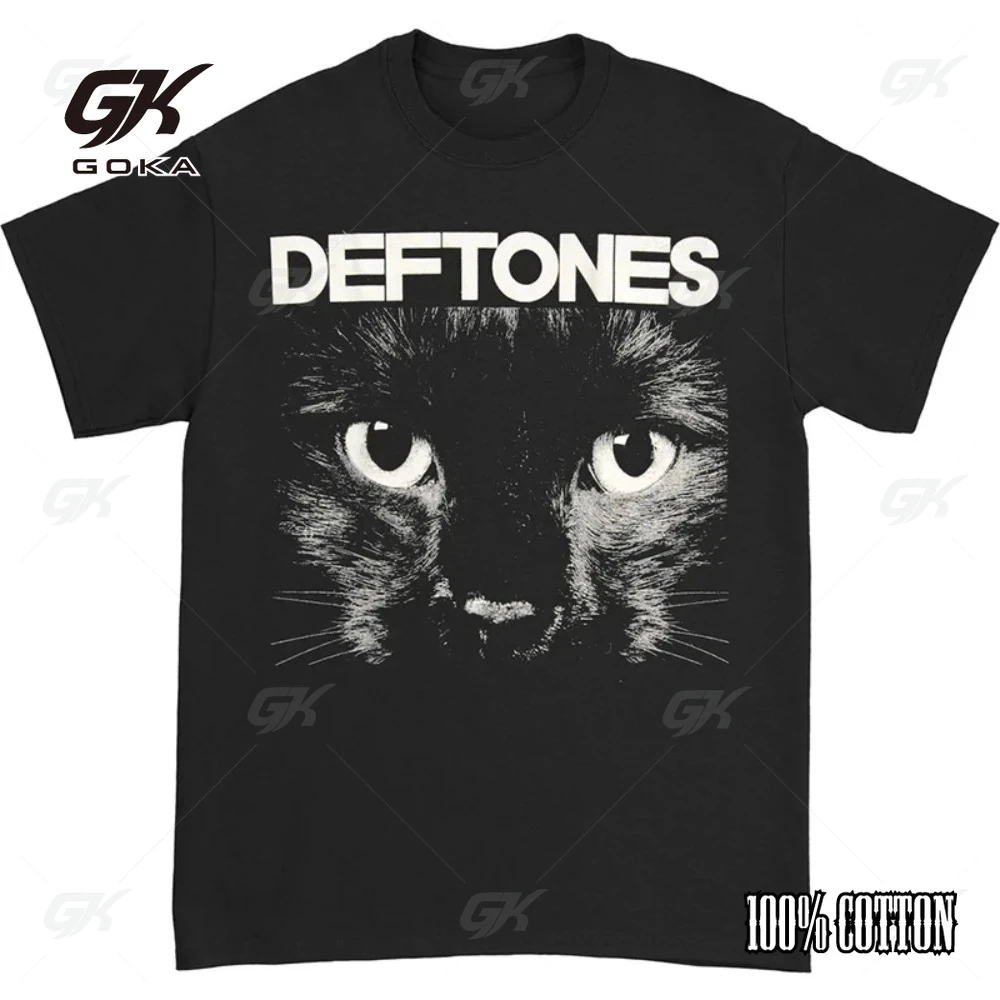 Deftones Cotton Singer Band T Shirt Men Women Hip Hop Rock Tee Fashion Short Sleeve T Shirt Summer Clothes T-shirts Tops