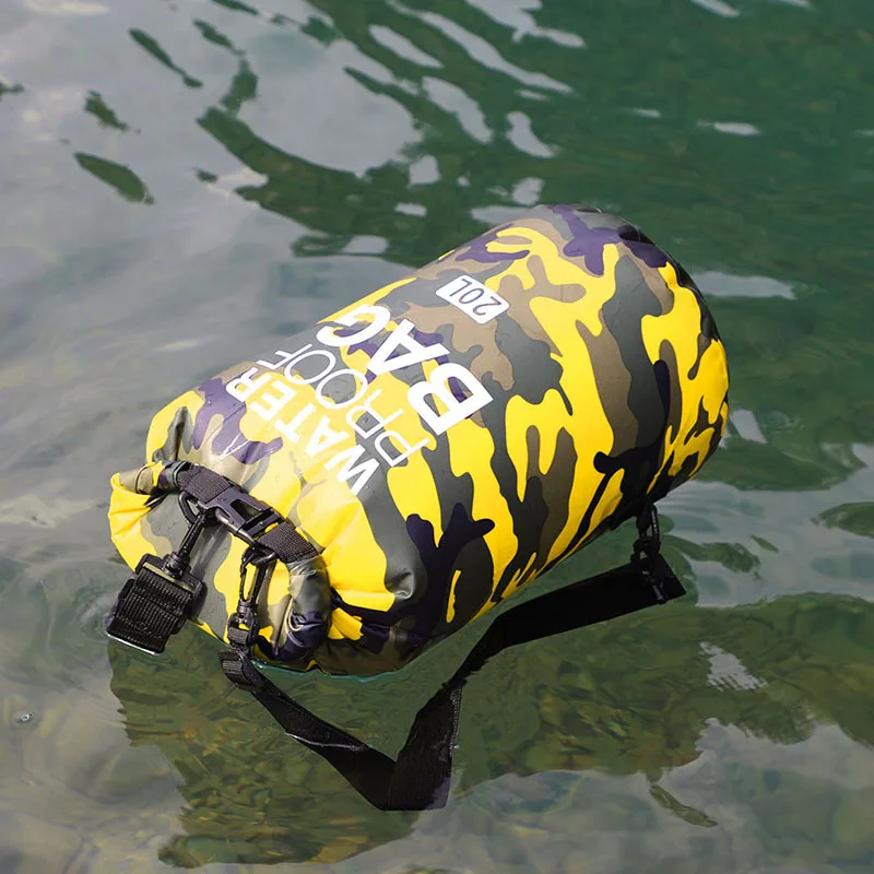 Dry Bag Waterproof Dry Bag 30L 20L 15L 10L 5L For Kayak Swimming Trekking Boating Floating Gym Bags Beach Accessories Rafting Bag