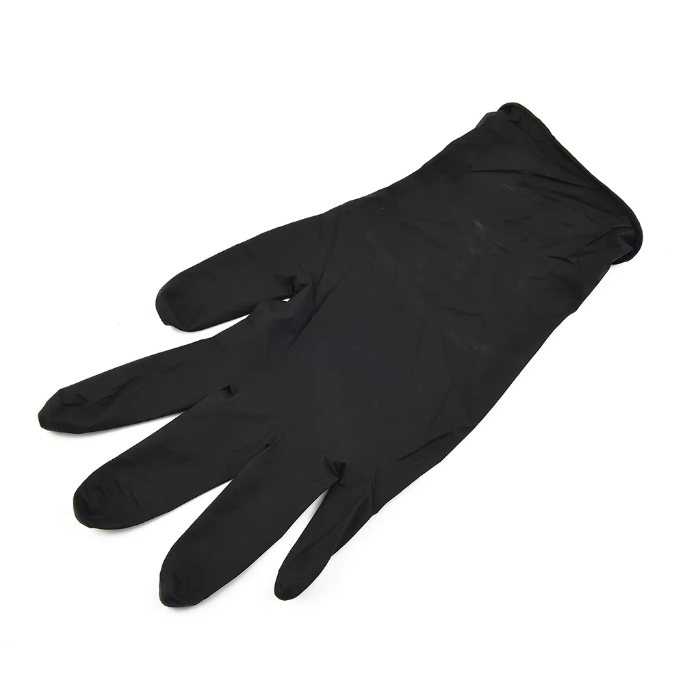 

20Pcs Disposable Chemical Resistant Rubber Nitrile Rubber Work Housework Kitchen Home Cleaning Car Repair Tattoo Car Wash Gloves