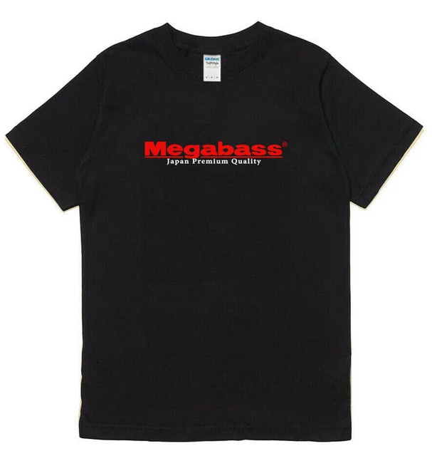 Megabass Japan Premium Quality Logo Fishing T-Shirt Men's New Size