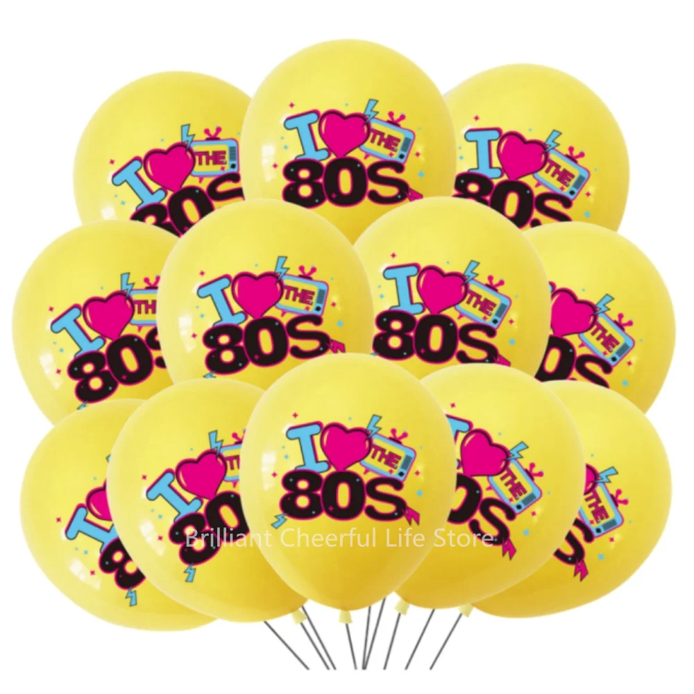 24 Decorazioni Per Festa Anni '80 – Pendenti A Spirale Colorati In Cartoncino, Con Tema Hip Hop E Rock, Per Compleanni E Party Retrò