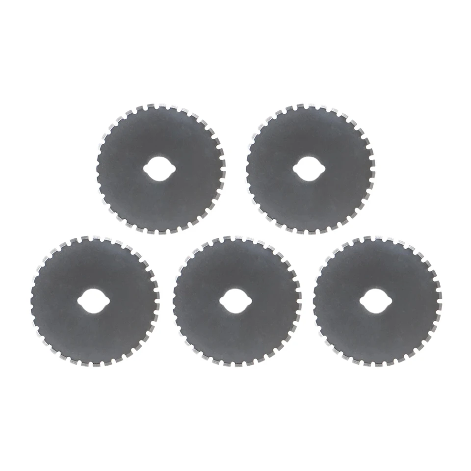 Boodle 10-Pack Of 45mm Rotary Cutter Blades - Super Sharp SKS-7 Japanese Steel For Olfa & Other Cutters