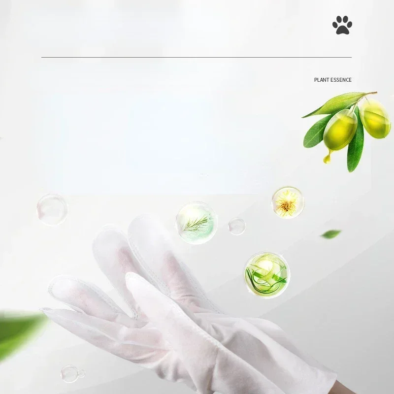 Pet Disposable Cleaning Gloves Wash Free Cats Dogs SPA Bath Supplies Massage Non Woven Fabric No Rinse Soft Eye Wipes 6pcs