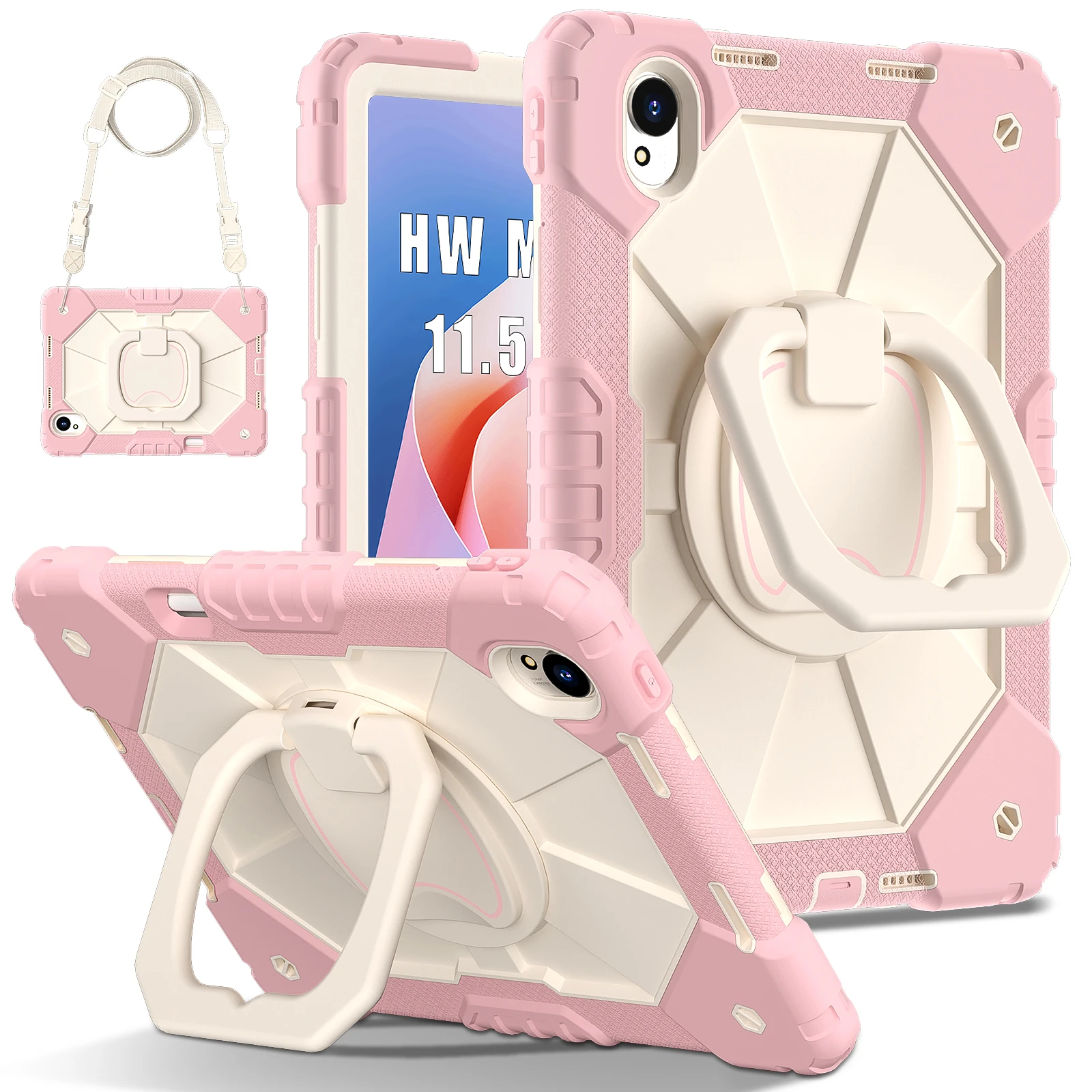 Versatile Multi-Fold Smart Cover with Pencil Holder