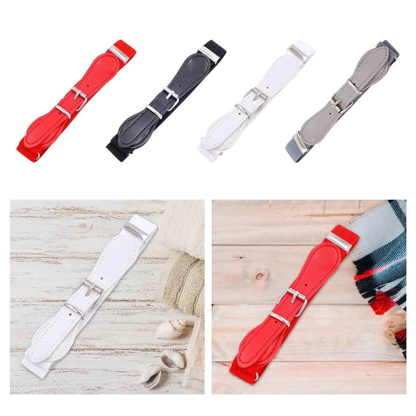 Cinturón para niños, cinturón elástico ajustable, accesorios de ropa decorativos elásticos a la moda, cinturón de vestir para niñas y niños, vestidos para niños Kids Belt Elastic Adjustable Waist Belt Fashion Stretchy Decorative Clothing Accessories Dress Belt for Girls Boys Kids Dresses