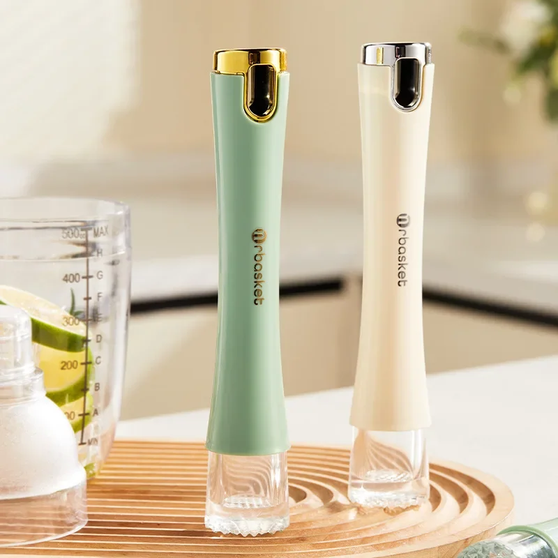 

1pcs Cocktail Muddler Hand Tools Ice Crusher Bartender Set for Cocktails Mojitos Ice Fruit Drinks Home Bar Tool