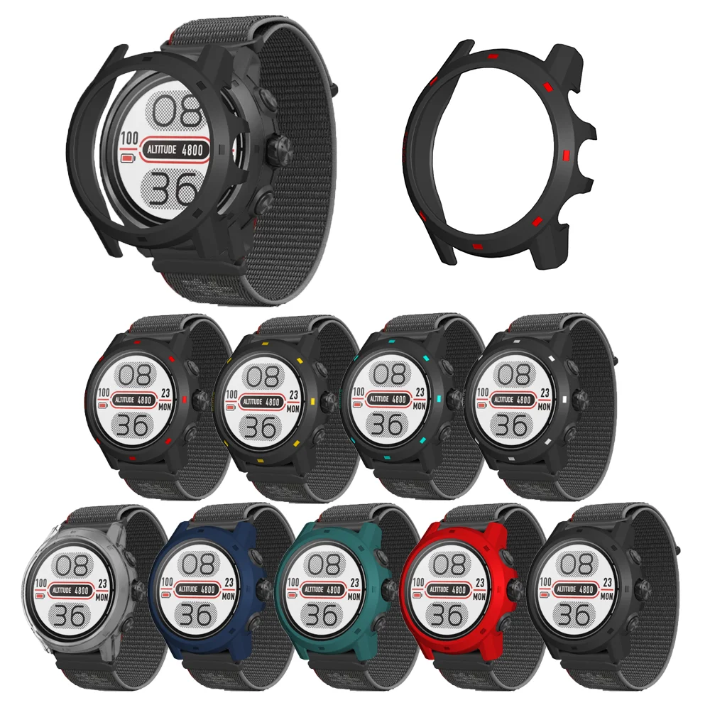 Two-color Protect Cover For COROS Apex 2 Pro Anti-fall Scratch Replacement PC Watch Case SmartWatch Protective Shell Accessorie watch screen protector case,watch case,watch protective case,watch cover,watch protective cover,tpu protective case,bumper protective case