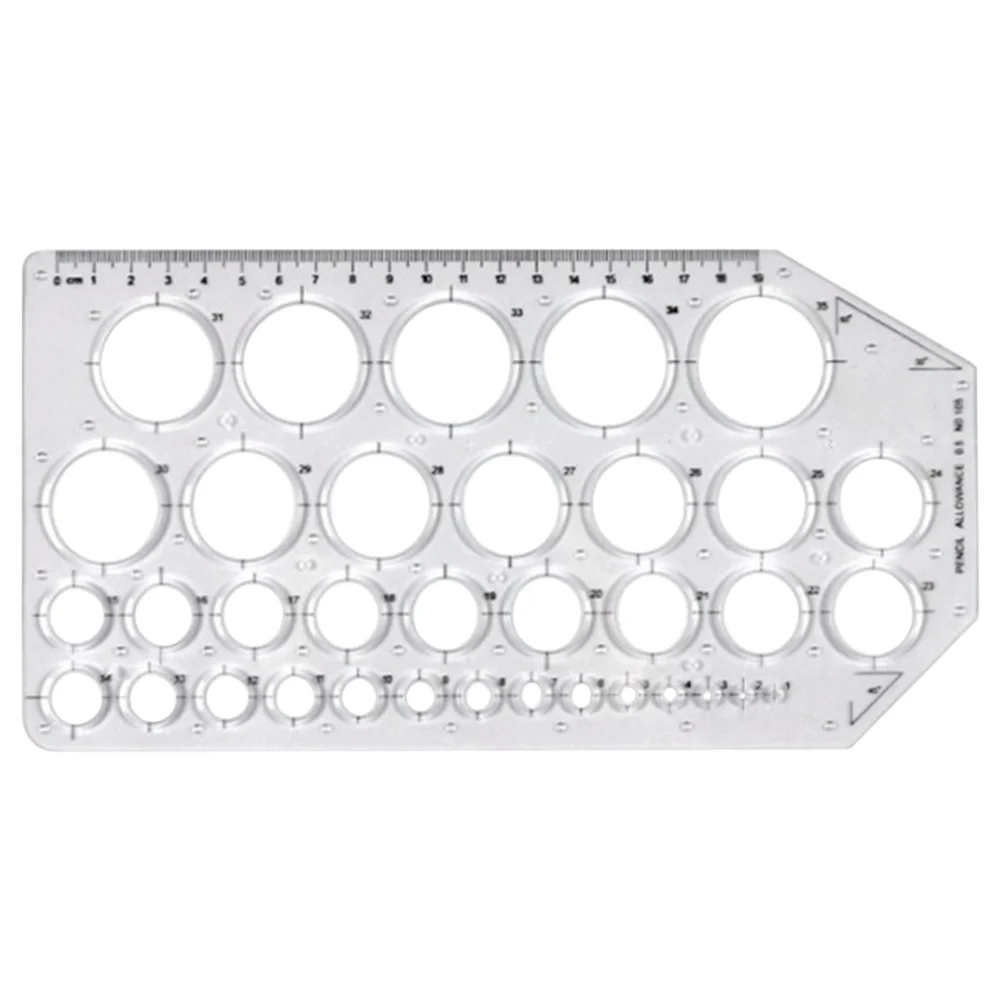 Math Architect Portable Technical Drafting Tool Measuring Stencil Furniture Drawing Geometric Architectural Template House Plan