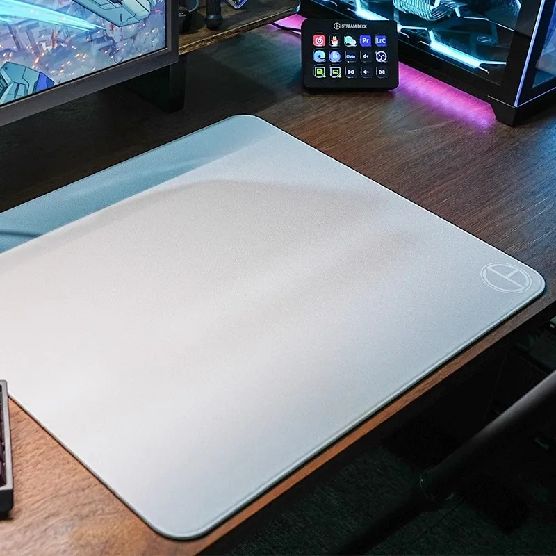 Ultraglide Meow Gaming Mouse Pad Mouse Texturizado Áspero Vermelho Tamanho Grande Csgo Pubg 490 ua Esports Peça - Imagem 5