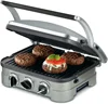 NEW Panini Press, Stainless Steel Griddler, Sandwich Maker & More, 5-IN-1, GR-4NP1 1