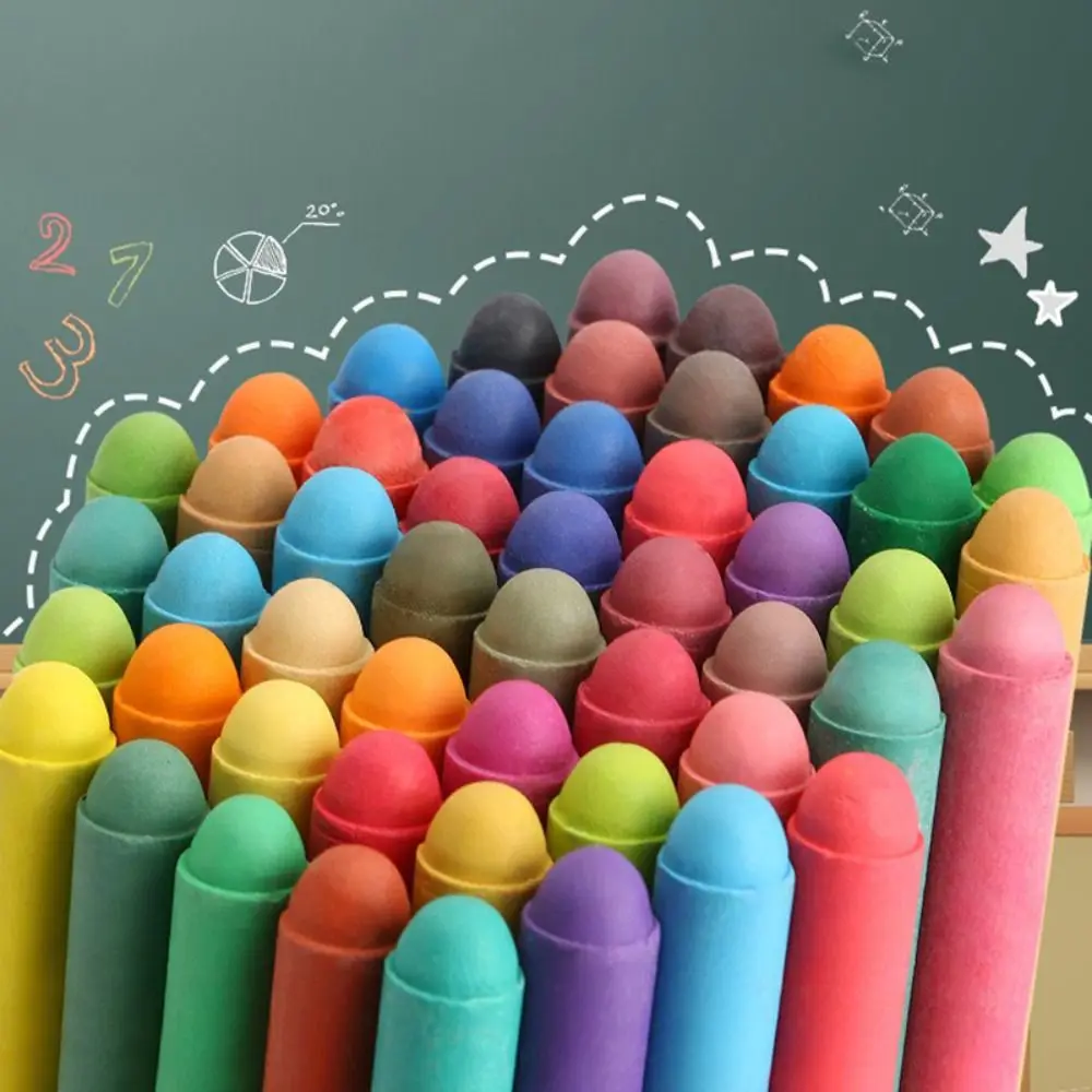 Colored Water-soluble Chalk Erasable