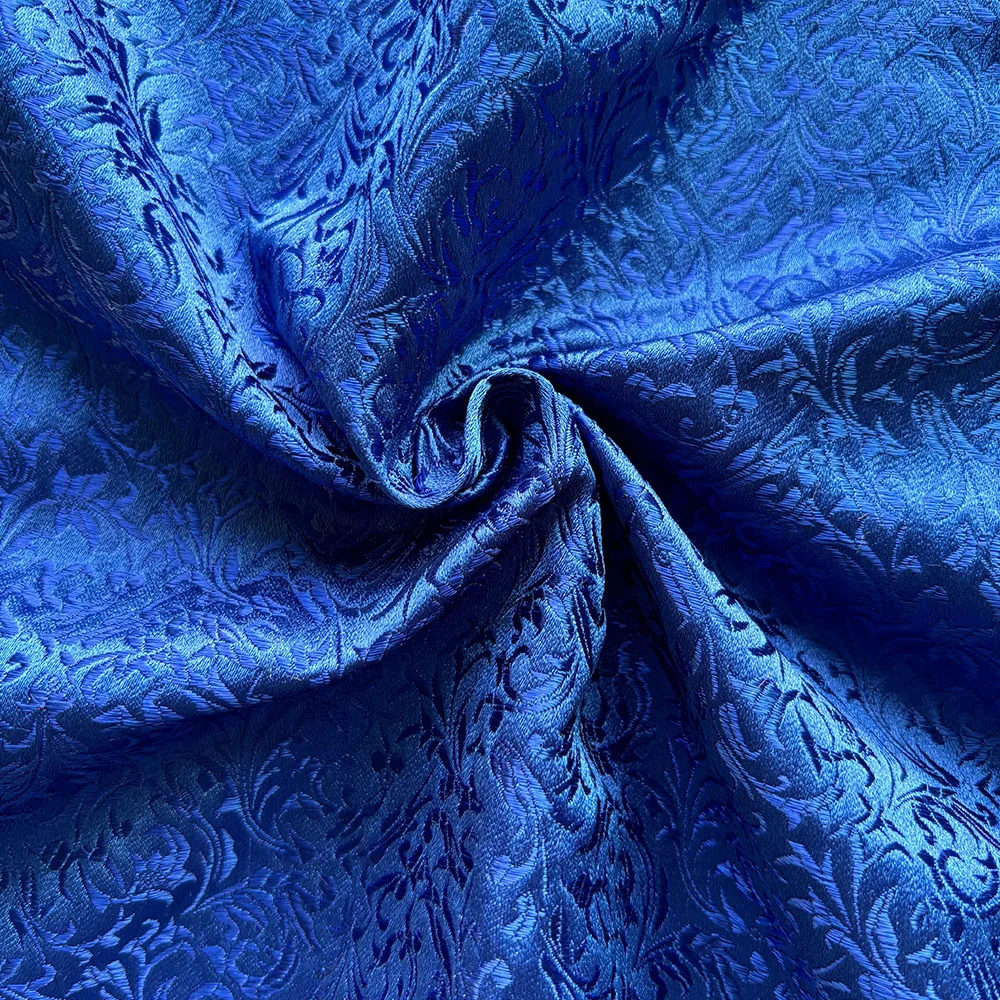 Wheat Floral Brocade Fabric 5