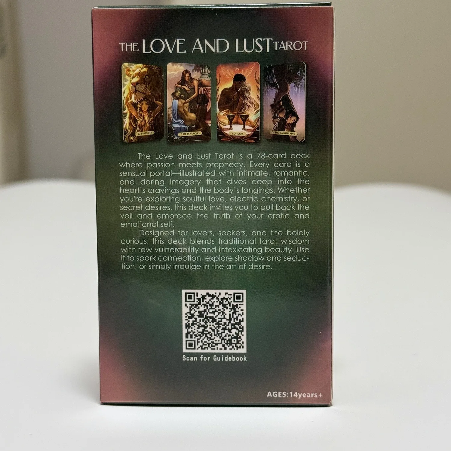 The Love and Lust Tarot - 78 Cards 10.3×6cm (4.1×2.4in) Passion