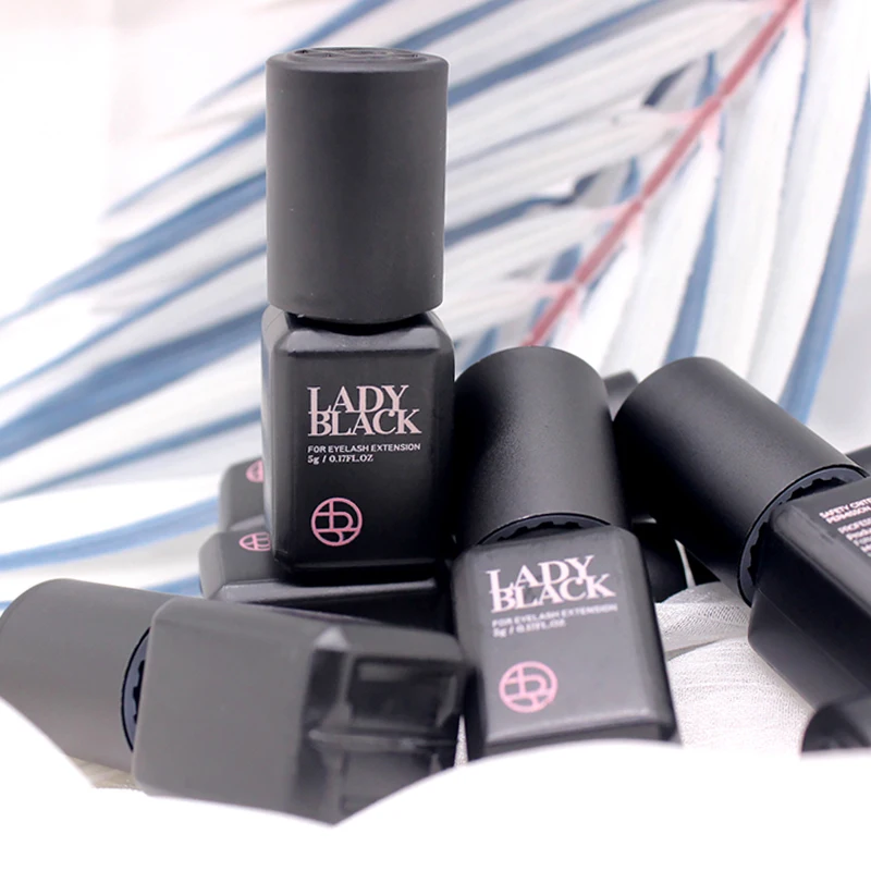 Lady Black Glue South Korea Fastest Strongest False Eyelash Extensions Supplies Adhesive 5g Makeup Tools Beauty Shop 10ml 4