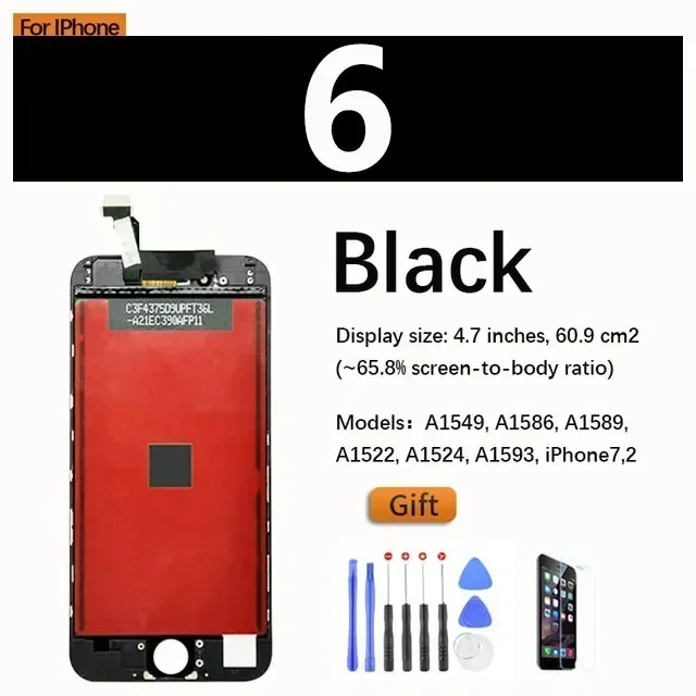 Per iPhone 6 Nero