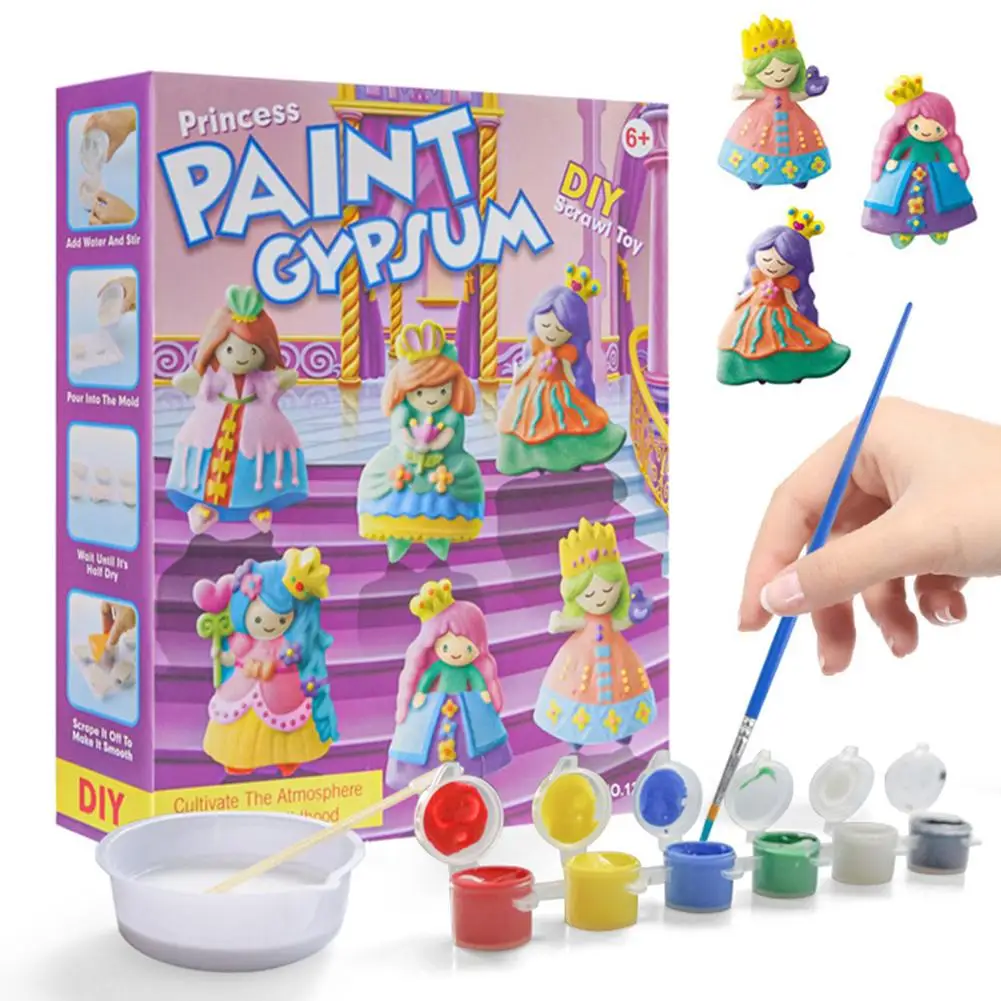 Gypsum Creativity Scrawl Set, Gypsum Painting Crafts