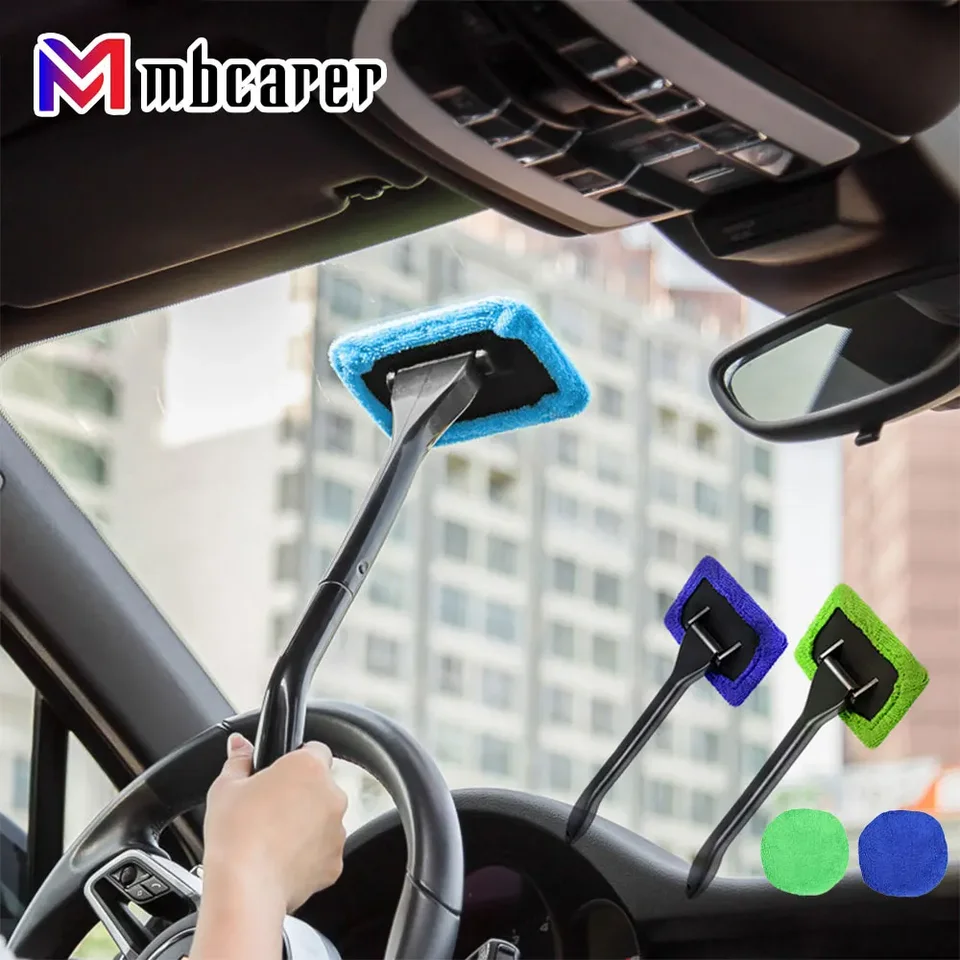 Podofo Car Windshield Cleaner Wand Cleaning Kit Interior Car Window Cleaning  Tools for Wiper Fluid and Defogging - AliExpress