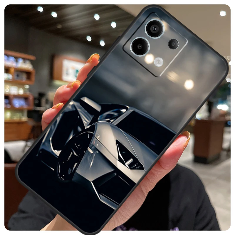 Sleek Sports Car Design Protective Phone Case