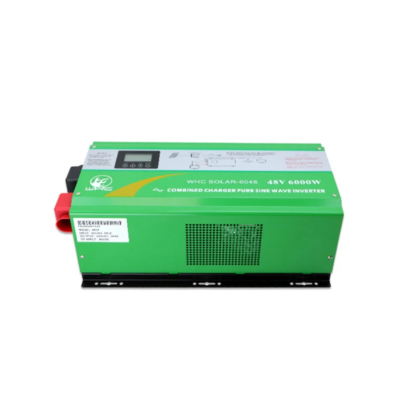 Whc Solar High Efficiency On Off Grid Tie Inverter Solare 48V 3Kva 6000W 5000W 5Kw 10Kw Inverter Solare Ibrido Mppt