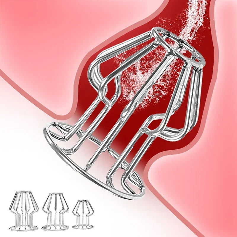 Anal Plug Dilator Vaginal Expander Huge Anal Plug Vaginal Speculum Cleaning Hollow Metal Anal Dilator Butt Plug Vagina Anus Extender Ass Sex Toys for Couples