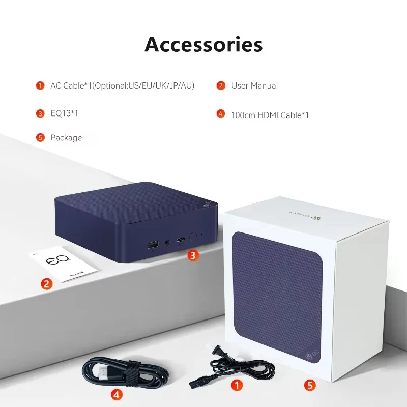 Beelink EQ13 ® Processor Alder Lake-N200 Mini PC Dual 2.5G