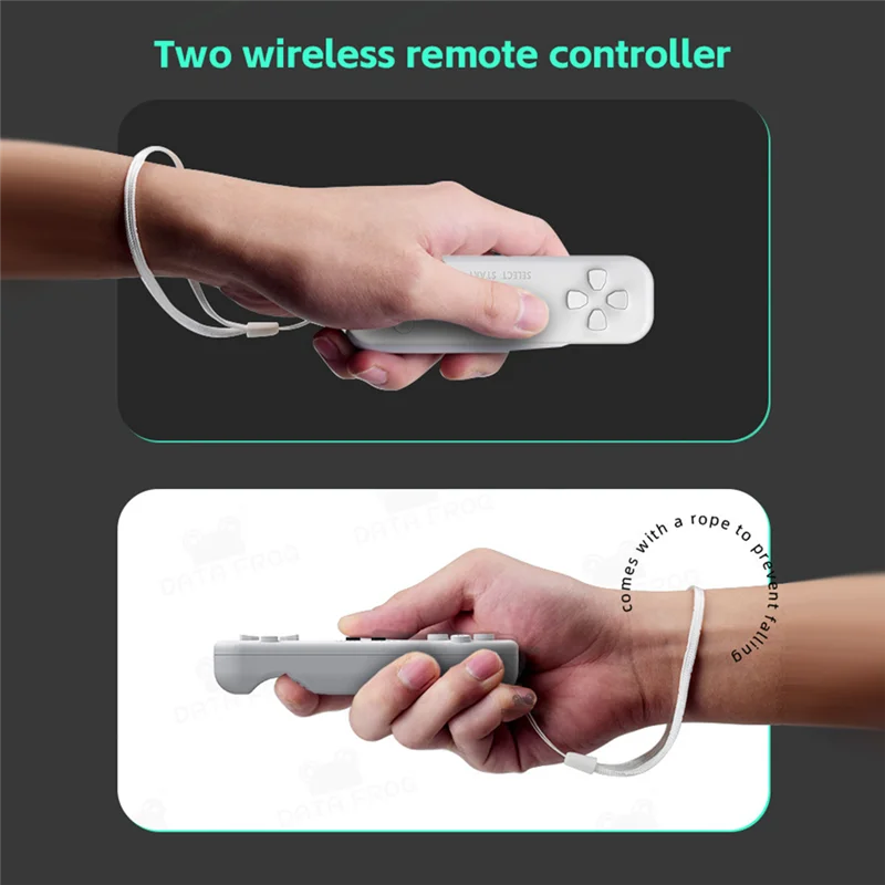 Y2 FIT 2.4G 무선 게임 컨트롤러 레트로 게임 4K 클래식 모션 감지 게임 콘솔 비디오 게임 내장 1000 게임 내구성