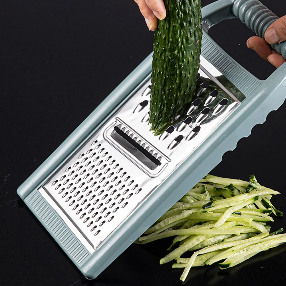 

Stainless Steel Potato Grater Cheese Grater Lemon Zester Manual Handheld Potato Slicer Non Slip Flat Grater Kitchen Tools