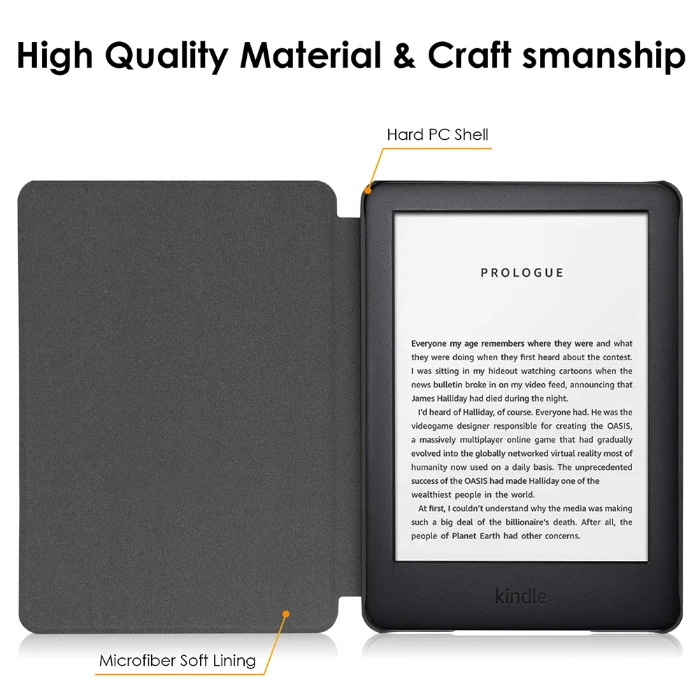 For Kindle Paperwhite 12th Gen Case Signature Edition 7 inch Protective Case For Kindle Handed Grip Strap Auto Sleep Cover