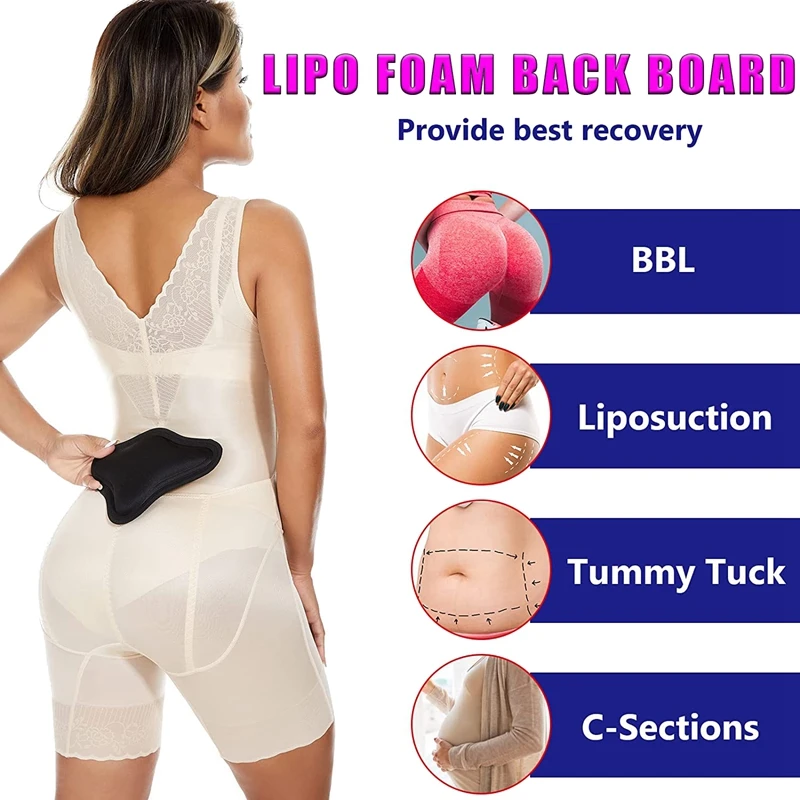 Posture Recovery Belly Shaping Board, Compression Lumbar Lipo Abdominal  Foam Boards, Women's Underwear & Shapewear