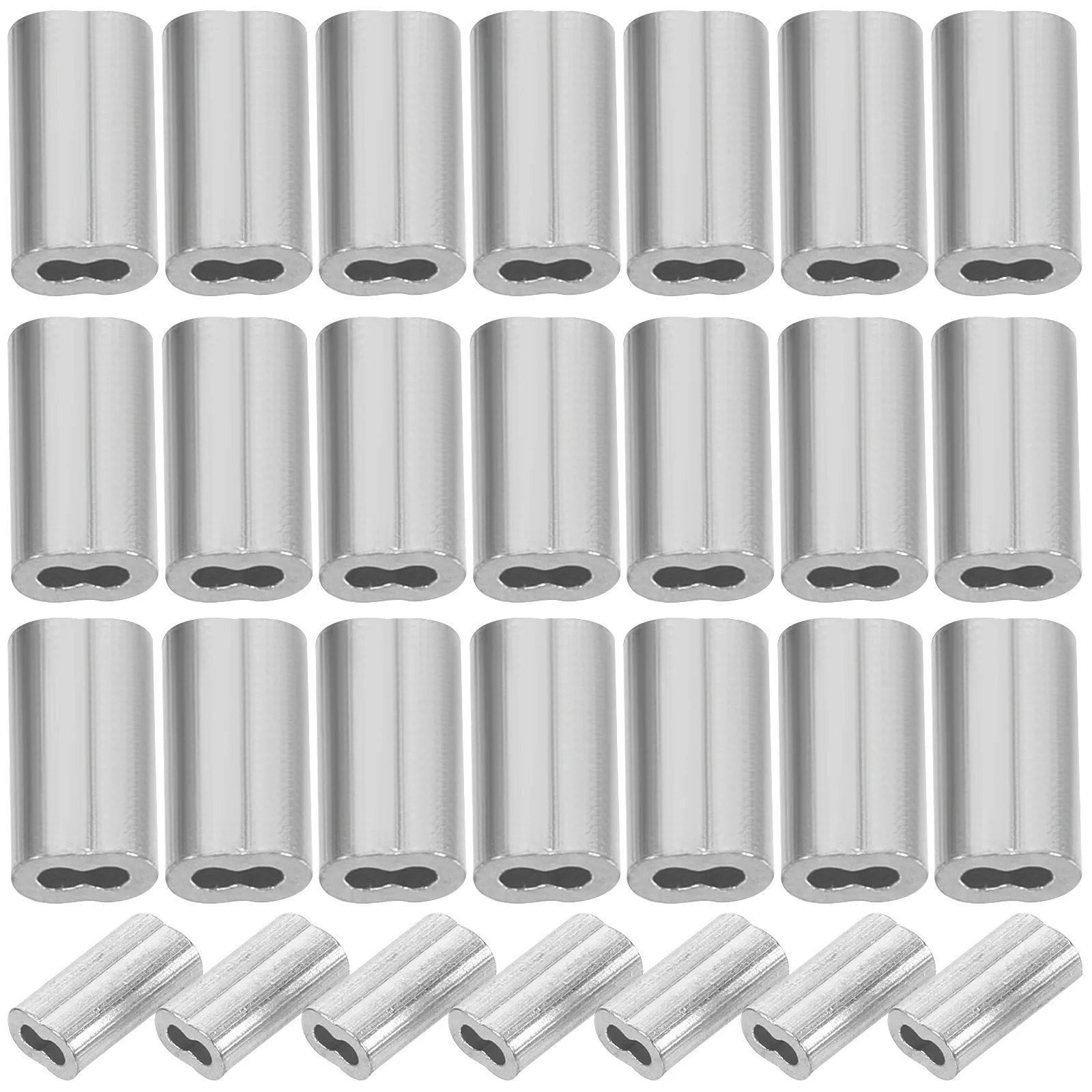 Wire Rope Sleeves Aluminum Crimping Loop Sleeves Cable Crimps Ferrules Wire Rope Crimping Tool Wire Rope Cable Line