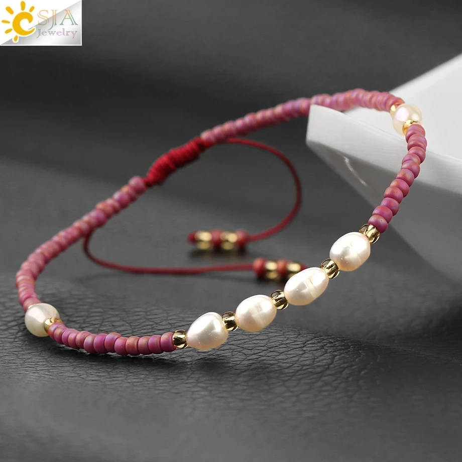 Pearl Bracelet Bohemia Miyuki Freshwater Pearl Bead For Women Summer Jewelry Mother Day Gift For Pearl Bracelet Beaded Bracelet Stone Bead Bracelet
