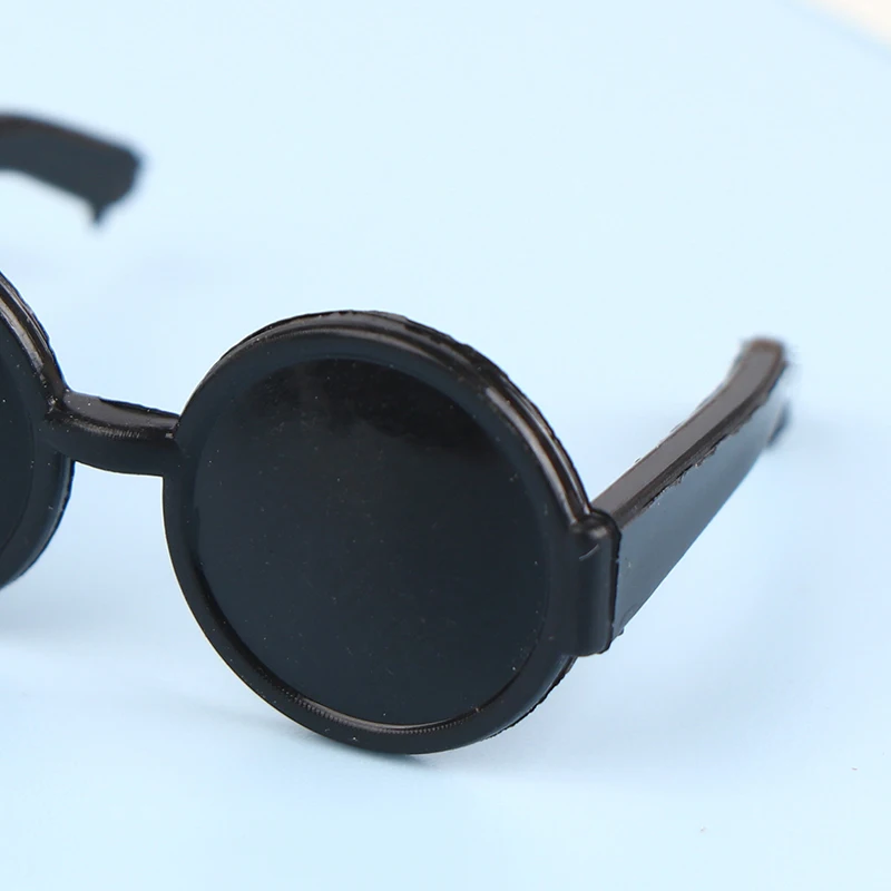 20Pcs Retro Metal Round Doll Glasses Frame Lensless Miniature Eyewear Great Collection Cool Eyeglasses For Blythe Doll Accessori