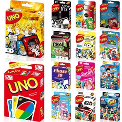 UNO FLIP! Pokemon Board Game Anime Cartoon Pikachu Figure Pattern Family Funny Entertainment uno Cards Games Christmas Gifts
