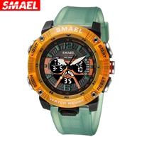 SMAEL  Digital Dual Display Outdoor Sports Multi functional Night Glow Men's Watch 8058 Leisure Waterproof Watch 1