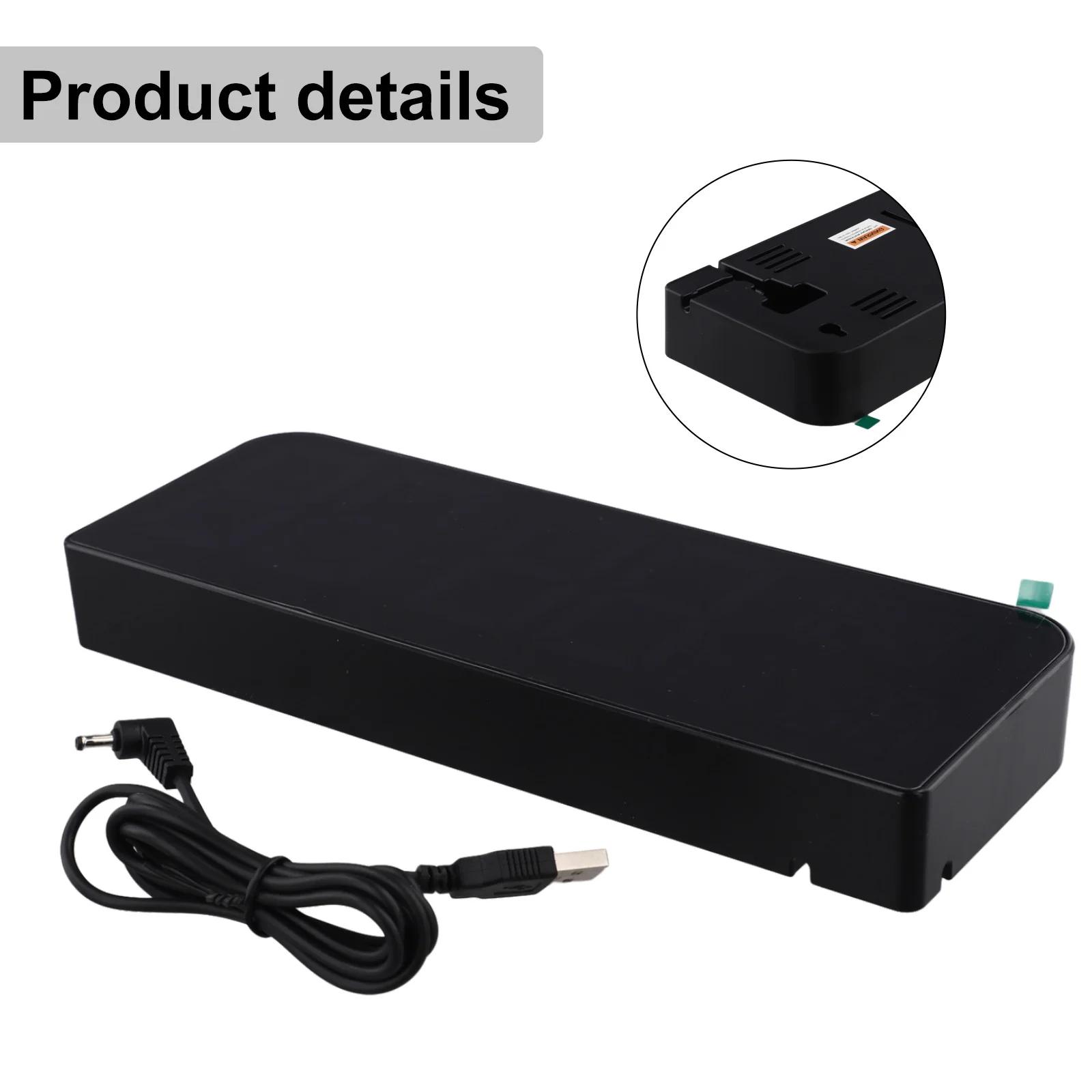 Modern Design Digital Wall Clock Alarm Clock With Timer Automatic Brightness Dimmer Date And Week Display Dual Alarm Function