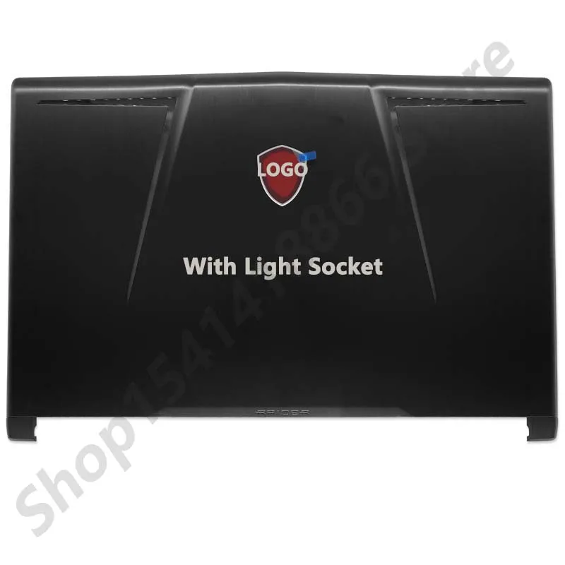 새로운 MSI GP73 8RE GP73M MS-17C5 17C6 노트북 LCD 후면 커버 전면 베젤 손목 받침대 하단 케이스 상단 상단 하단 커버 셸 17.3