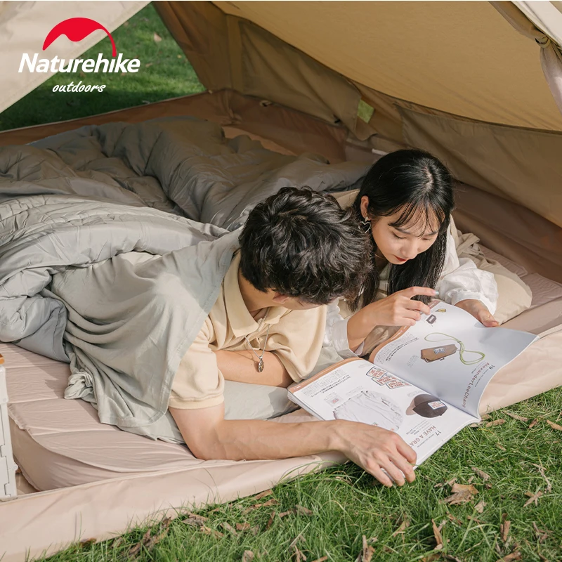Naturehike Sleeping Bag Liner All Cotton Splicable Ultralight Outdoor Camping Travel Spliced Portable Cotton Sleeping Bag Liner