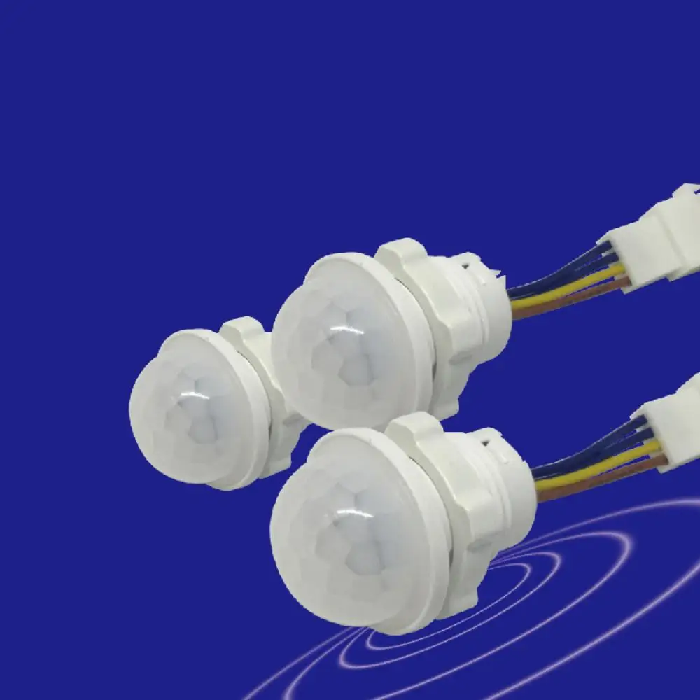 LED PIR 야간 조명 적외선 모션 센서 캐비닛 옷장 벽 램프, 가정 침실 복도 어린이 선물 침실 장식