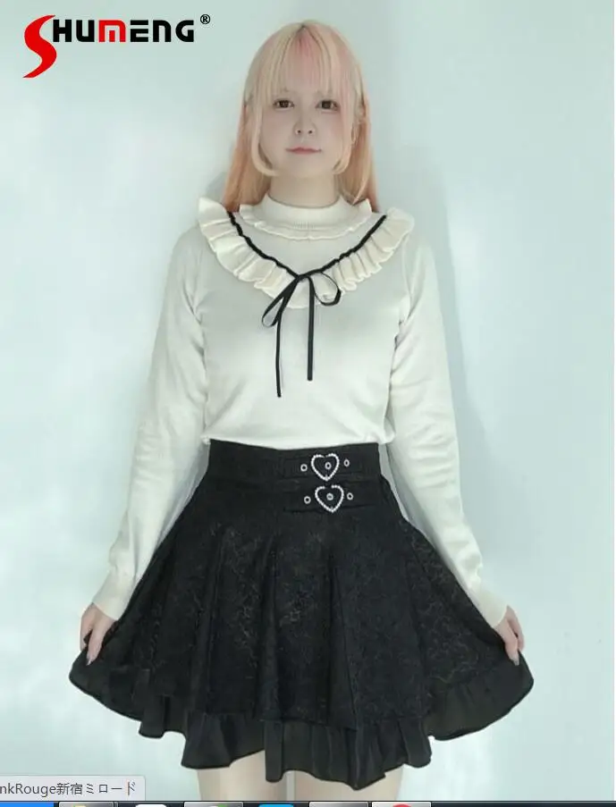 Рисунок 2 - Юбка-штаны Женская плиссированная с завышенной талией