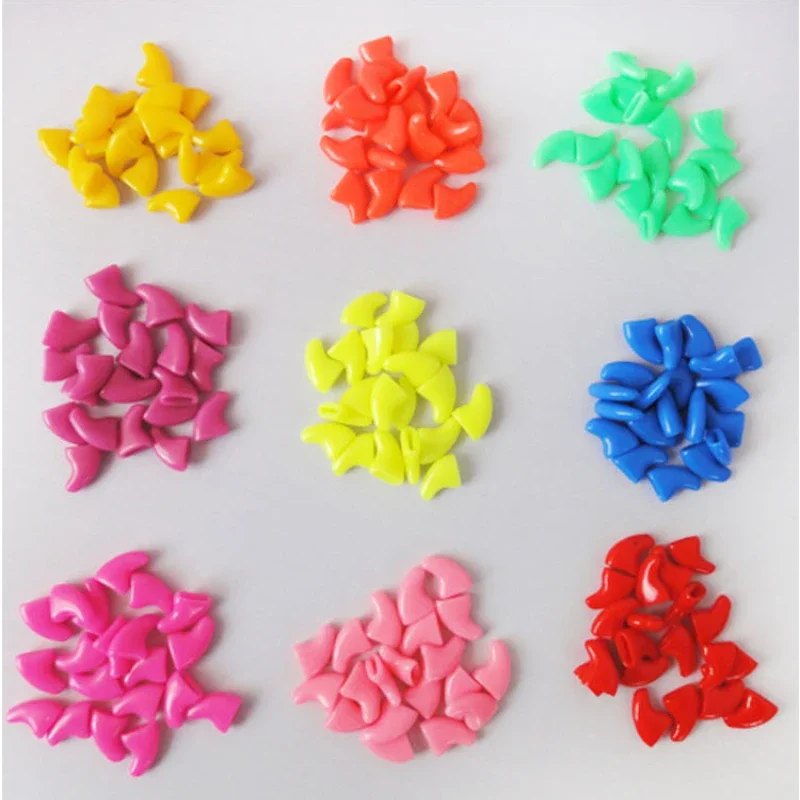 20Pcs Colorful Claw Control Nail Caps for Dogs/Cats 5
