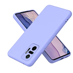 Vibrant Candy Silicone Phone Case - Sleek & Durable Protection Cover - Redmi 10A (Light purple)